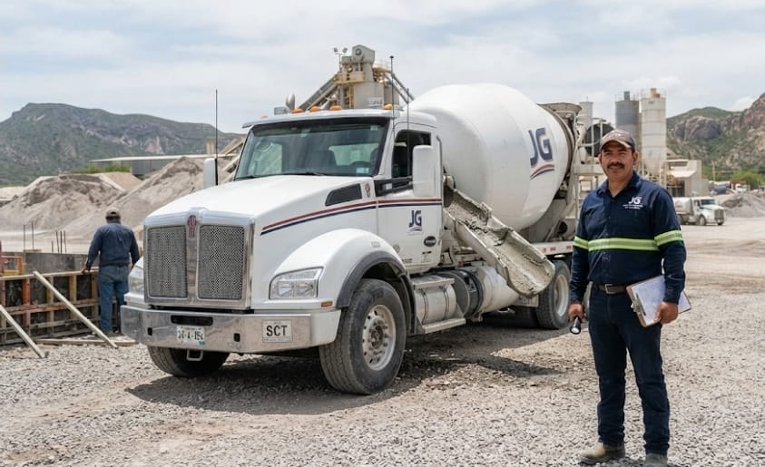 OPERADOR DE CAMIÓN REVOLVEDOR JG Super Concretos