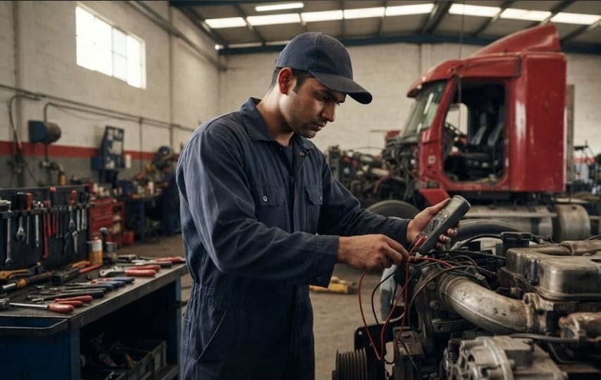 TÉCNICO EN ELECTRICIDAD PARA VEHÍCULOS INDUSTRIALES Y MOTORES DIESEL